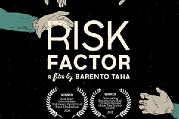 Portion of "Risk Factor" poster