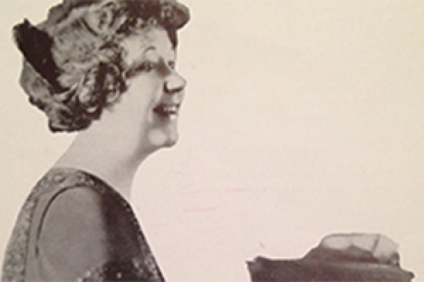 Woman playing piano image