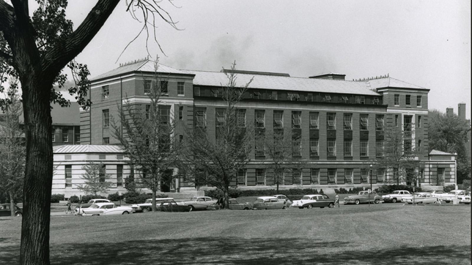 Hughes Hall in the 1960s