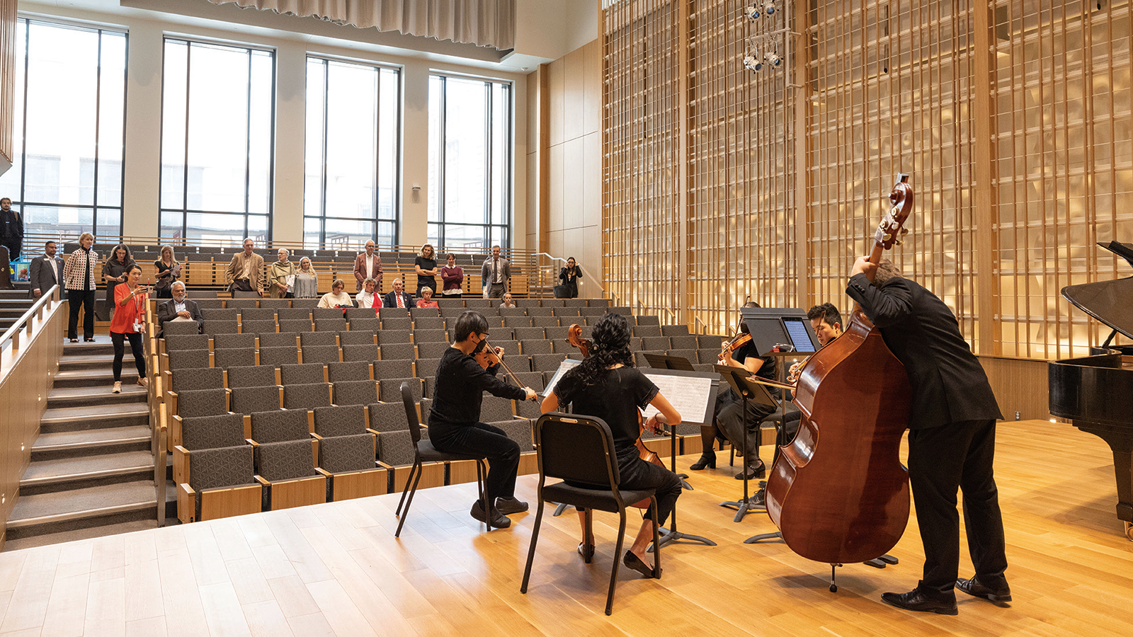 Timashev Family Music building dedication on October 23, 2022.